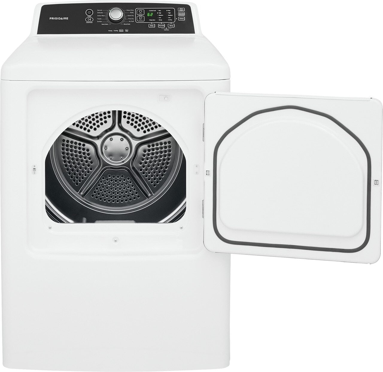 Frigidaire FFRG4120SW Frigidaire 6.7 Cu. Ft. Free Standing Gas Dryer