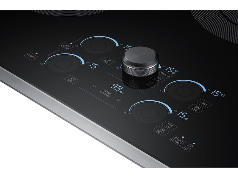 Samsung NZ30K7570RS 30" Electric Cooktop With Sync Elements In Stainless Steel