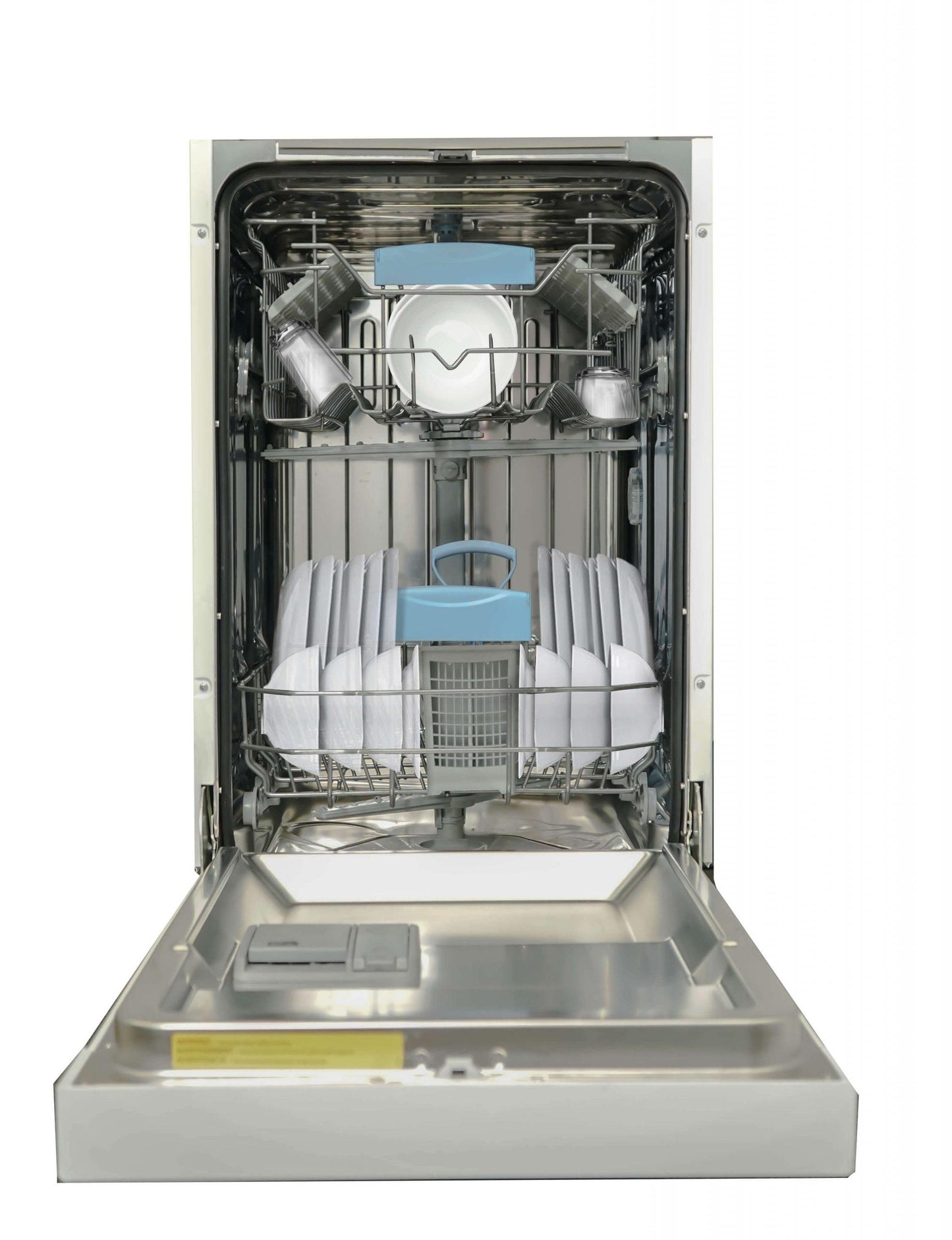 Danby DDW18D1EW Danby 18 Built-In Dishwasher With Front Controls (White)