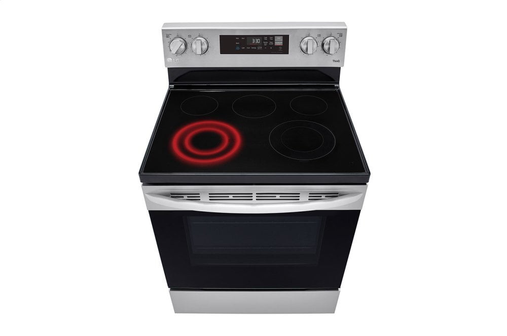 Lg LREL6321S 6.3 Cu Ft. Smart Wi-Fi Enabled Electric Range With Easyclean®