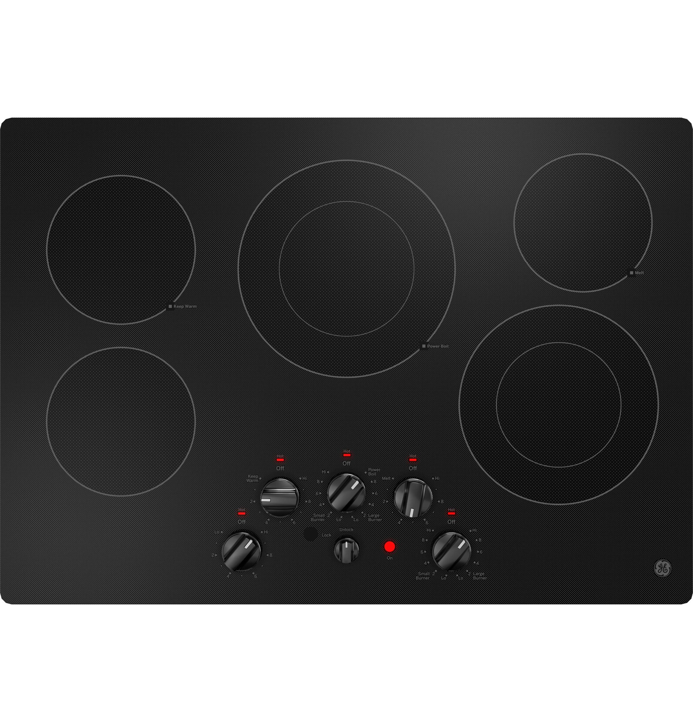 GE Profile™ Series 30 Electric Cooktop-Slate