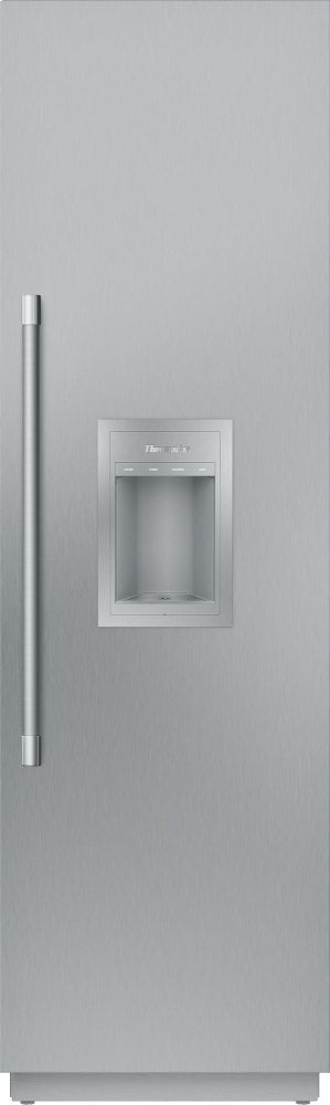 Thermador T24ID900RP 24-Inch Built-In Panel Ready Freezer Column With Ice & Water Dispenser, Right Side Door Swing