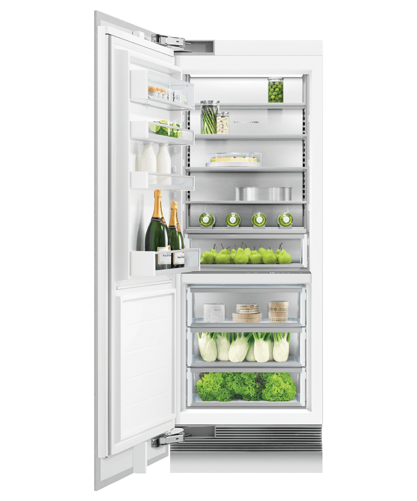 Fisher & Paykel RS3084SLK1 Integrated Column Refrigerator, 30"