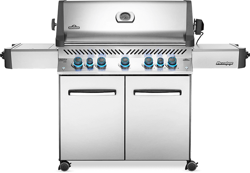 Napoleon Bbq P665RSIBNSS Prestige 665 Rsib With Infrared Side And Rear Burners , Stainless Steel , Natural Gas