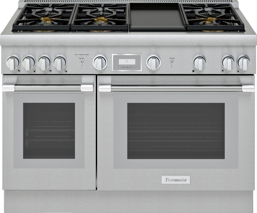 Thermador PRD486WDHU 48-Inch Pro Harmony® Standard Depth Dual Fuel Range