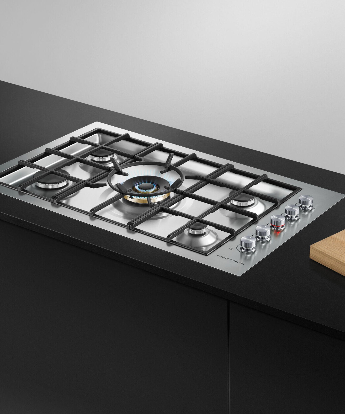 Fisher & Paykel CG365DLPRX2N Gas On Steel Cooktop, 36", Flush Fit, Lpg