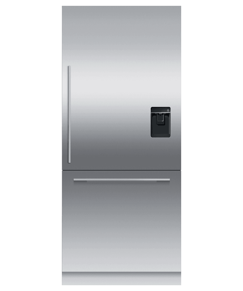 Fisher & Paykel RS36W80RU1N Integrated Refrigerator Freezer, 36", Ice & Water