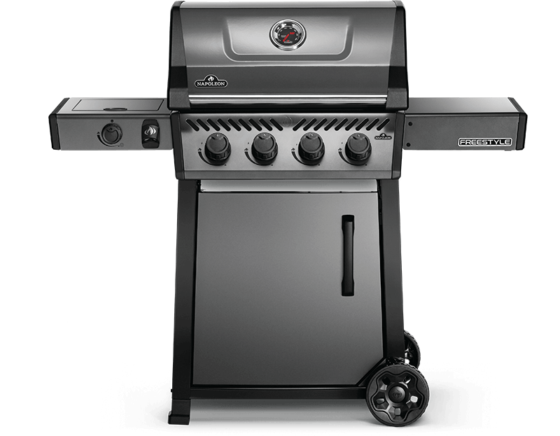 Napoleon Bbq F425DSBPGTECP Freestyle 425 Sb With Range Side Burner , Graphite Grey , Propane