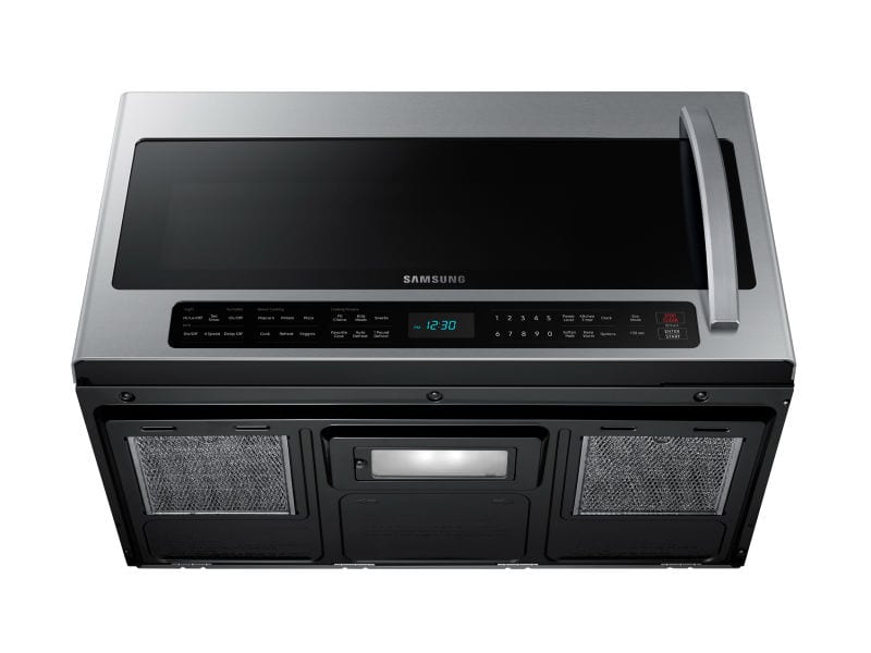 Samsung ME21R7051SS 2.1 Cu. Ft. Over-The-Range Microwave With Sensor Cooking In Fingerprint Resistant Stainless Steel