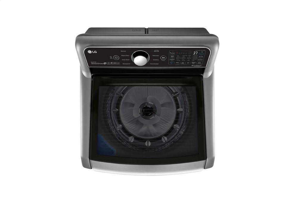 Lg WT7305CV 4.8 Cu. Ft. Mega Capacity Smart Wi-Fi Enabled Top Load Washer With Agitator And Turbowash3D&#8482; Technology