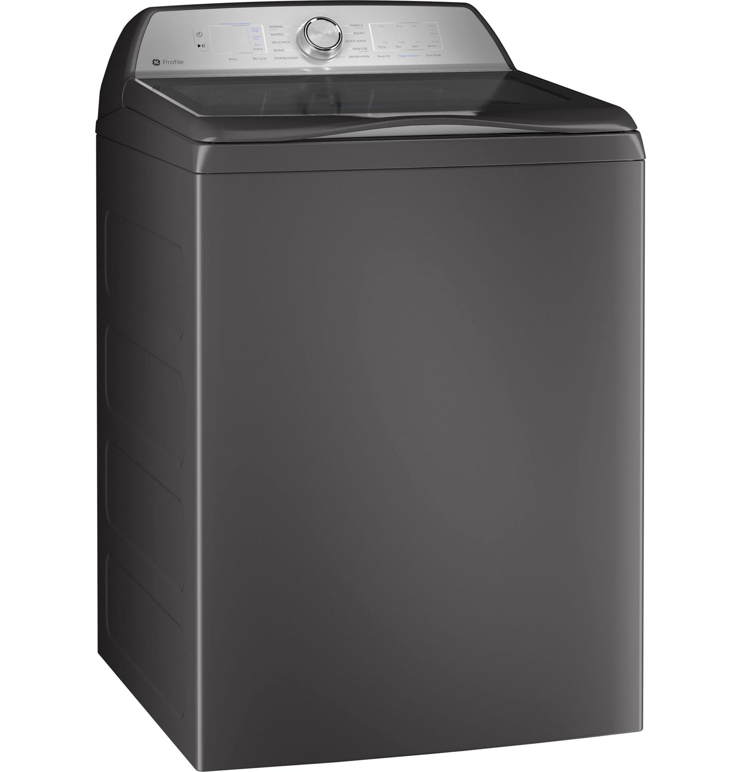 Ge Appliances PTW605BPRDG Ge Profile&#8482; 4.9 Cu. Ft. Capacity Washer With Smarter Wash Technology And Flexdispense&#8482;