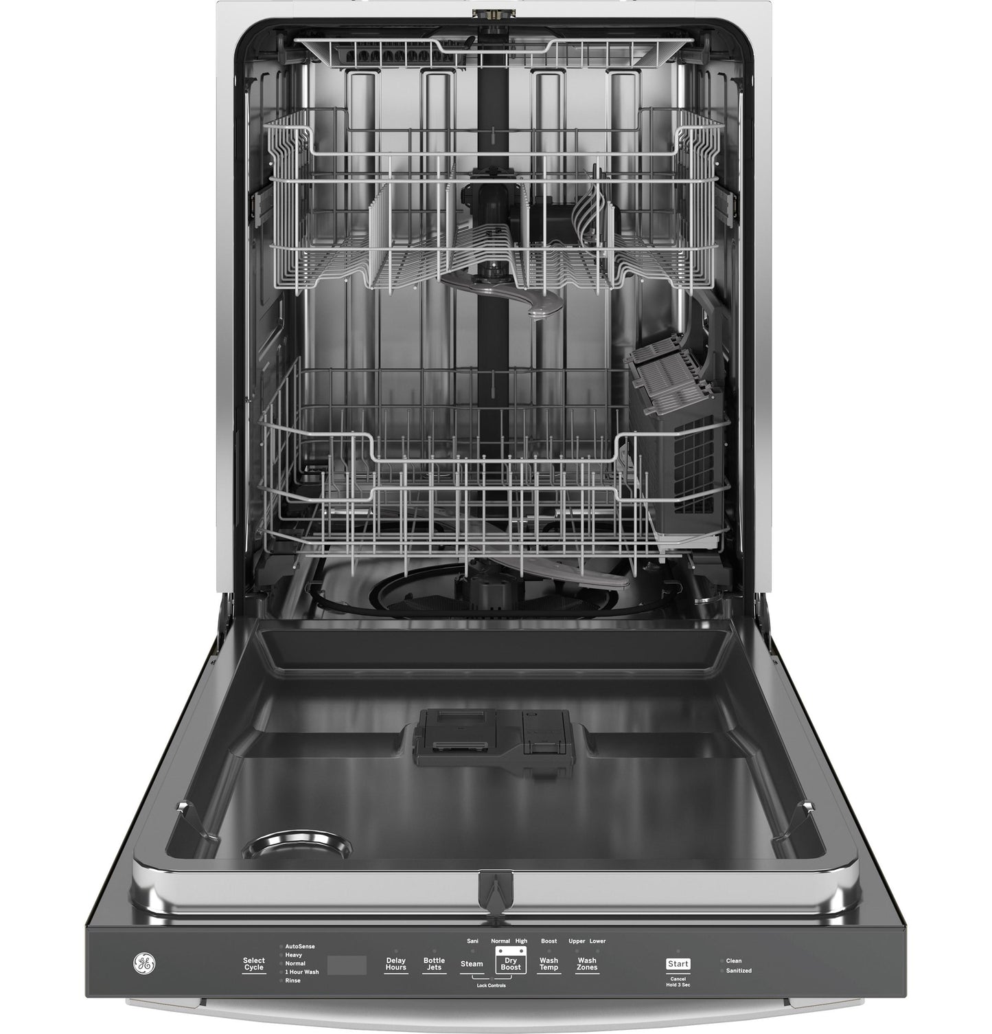 Ge Appliances GDT670SGVWW Ge® Top Control With Stainless Steel Interior Dishwasher With Sanitize Cycle