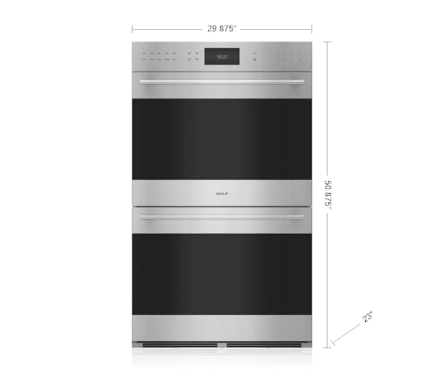 Wolf DO3050TEST 30" E Series Transitional Built-In Double Oven