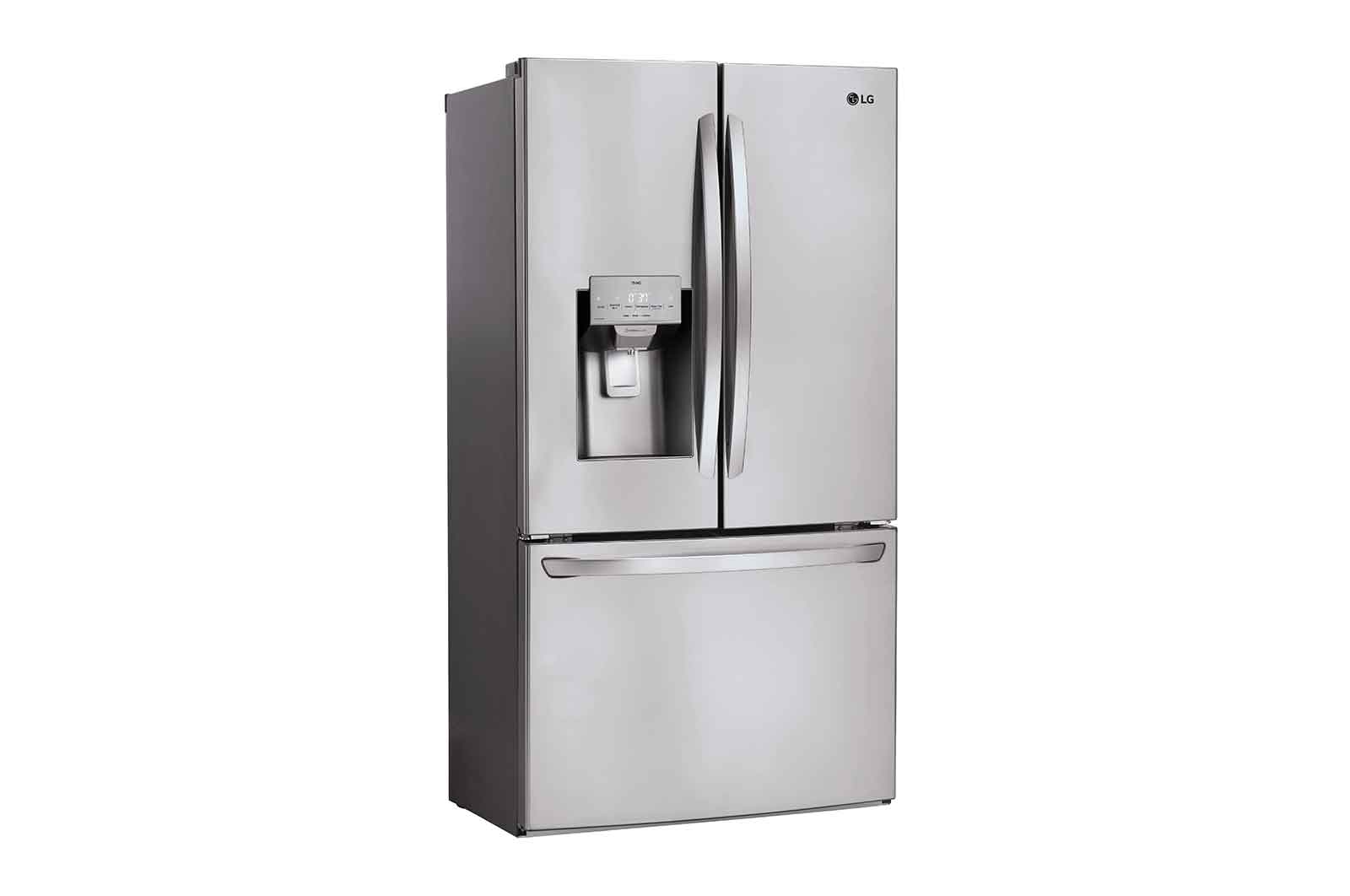 Freestanding French Door Refrigerator Freezer, 32, 16.9 cu ft, Ice & Water
