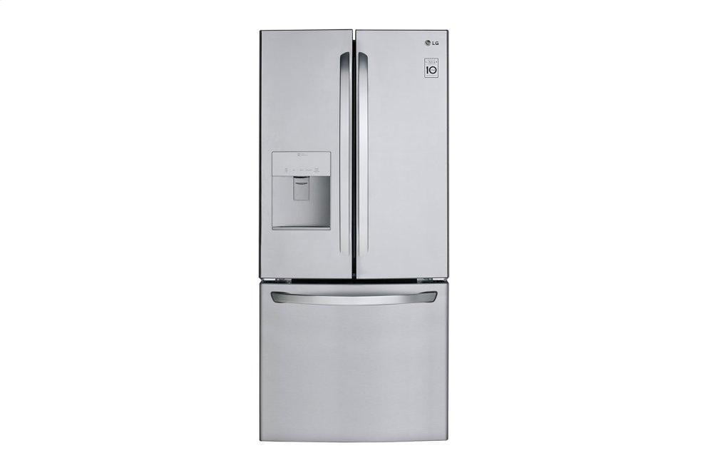 Lg LFDS22520S 22 Cu. Ft. French Door Refrigerator