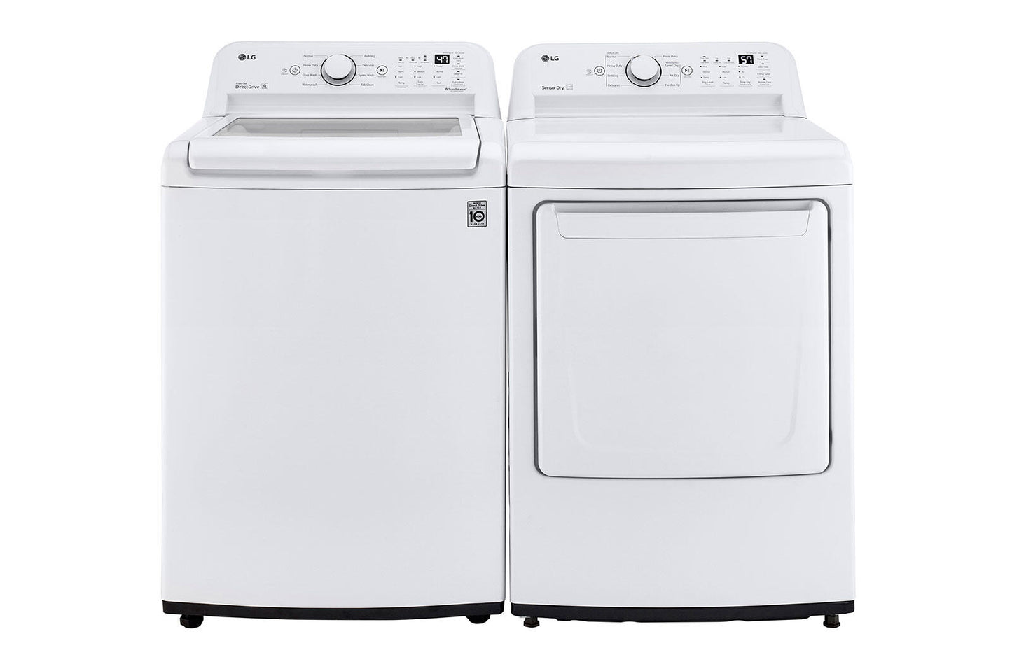 Lg DLE7000W 7.3 Cu. Ft. Ultra Large Capacity Top Load Electric Dryer With Sensor Dry Technology