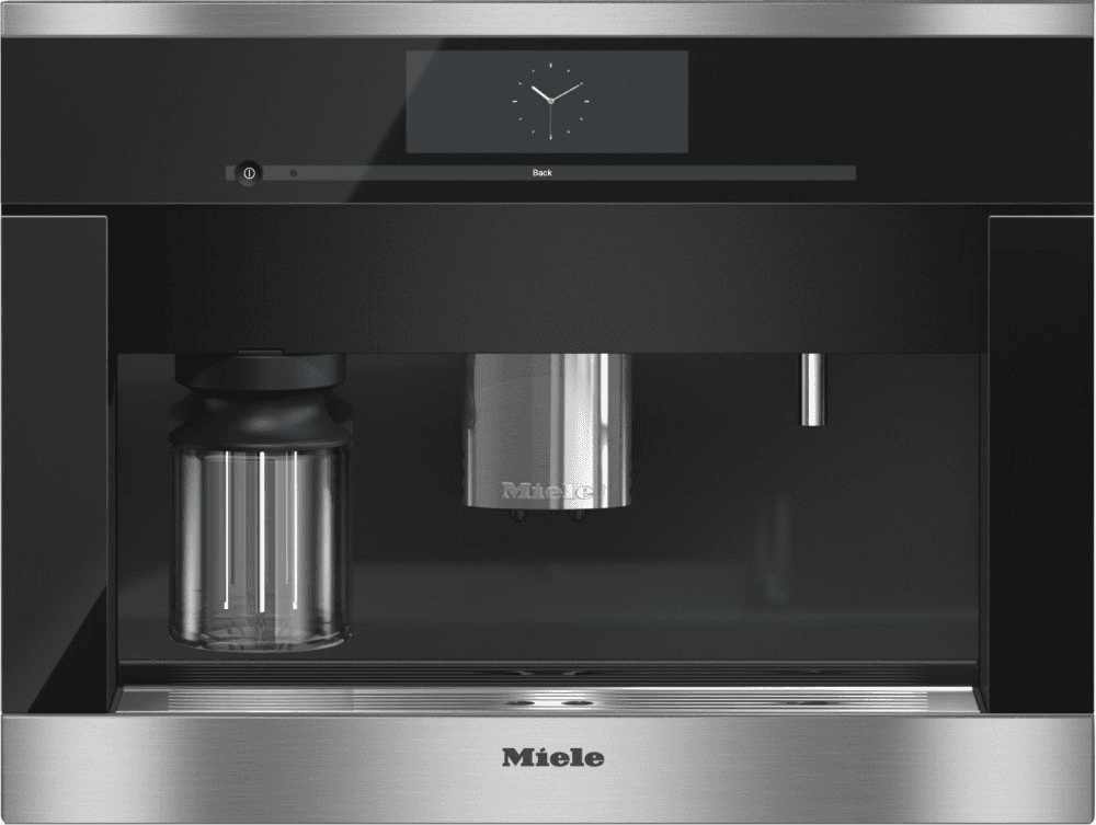 Miele CVA6800SS Built-In Coffee Machine With Bean-To-Cup System - The Miele All-Rounder For The Highest Demands.