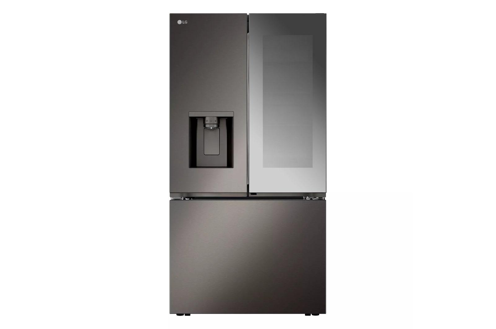 Lg LRYKC2606D 26 Cu. Ft. Smart Mirror Instaview® Counter-Depth Max™ French Door Refrigerator With Four Types Of Ice