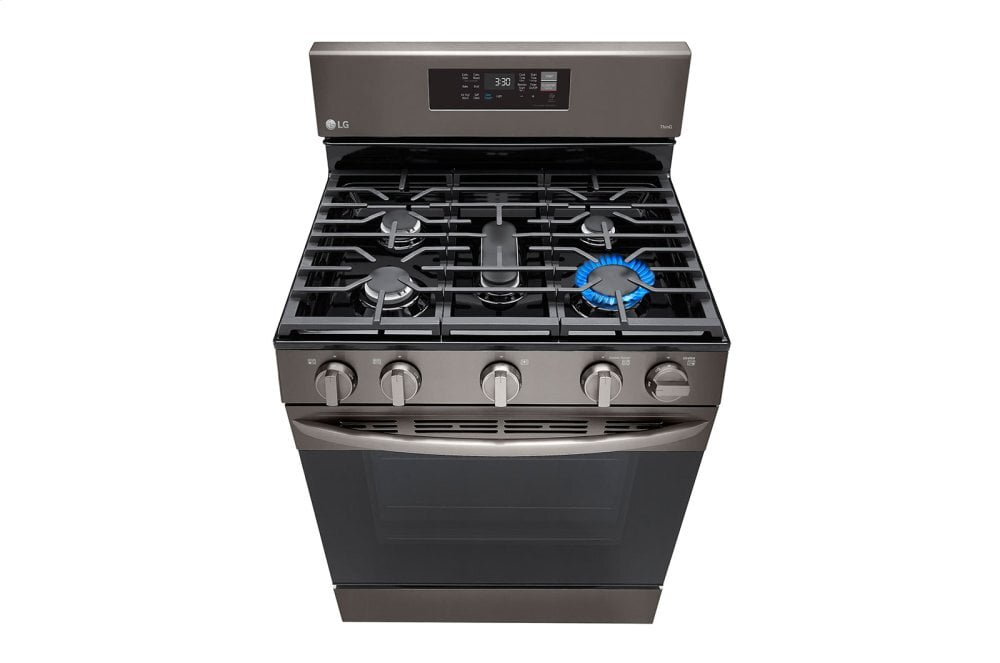 Lg LRGL5823D 5.8 Cu Ft. Smart Wi-Fi Enabled Fan Convection Gas Range With Air Fry & Easyclean®