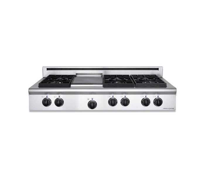 American Range ARSCT486GDN 48" Legend Series Rangetop-Natural Gas