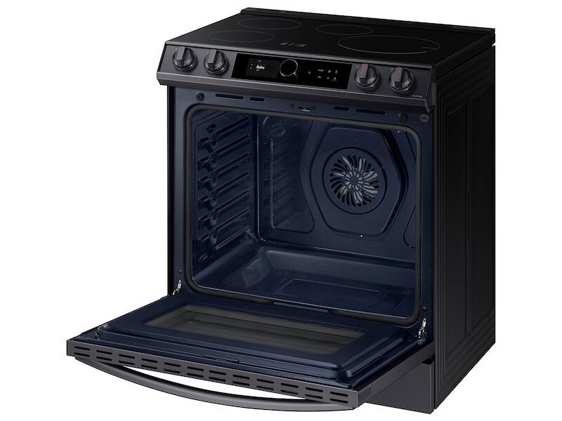 Samsung NE63T8911SG 6.3 Cu. Ft. Smart Slide-In Induction Range With Smart Dial & Air Fry In Black Stainless Steel