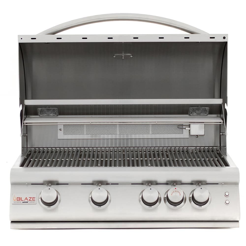 Blaze Grills BLZ4LTE2MGLP Blaze Marine Grade 316L 4-Burner Lte