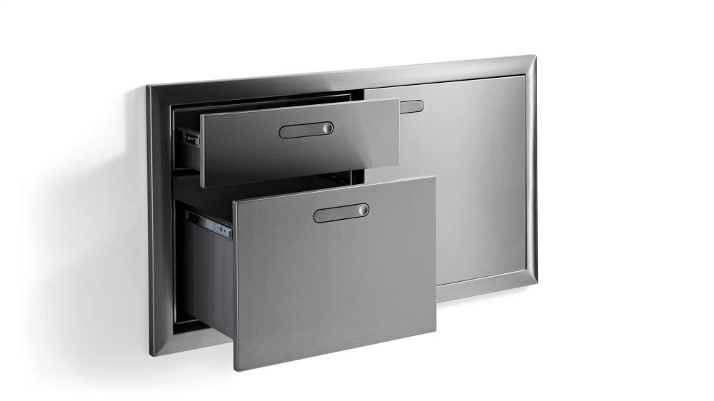 Lynx LSA424 42" Storage Door & Double Drawer