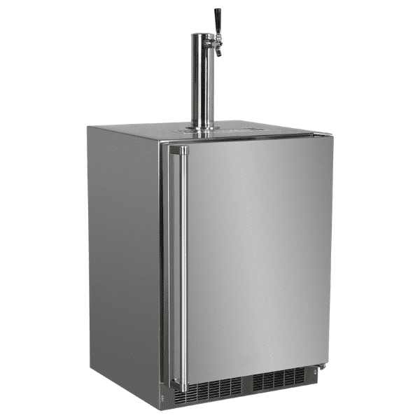 Marvel MOKR124SS31A 24-In Outdoor Built-In Dispenser For Beer, Wine Or Draft Beverages With Door Style - Stainless Steel