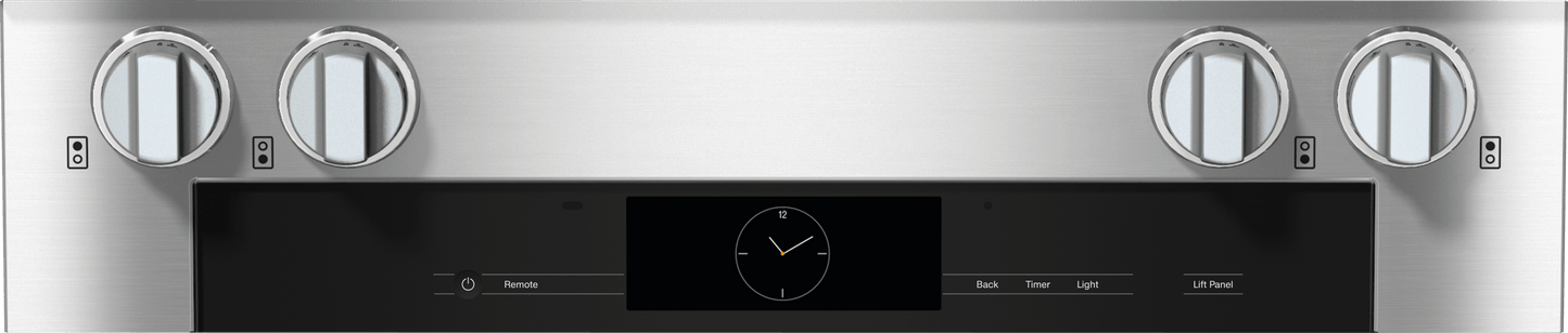 Miele HR16223ICLEANTOUCHSTEEL Hr 1622-3 I - 30 Inch Range Fully Electric Model With Induction Cooktop And M Touch.