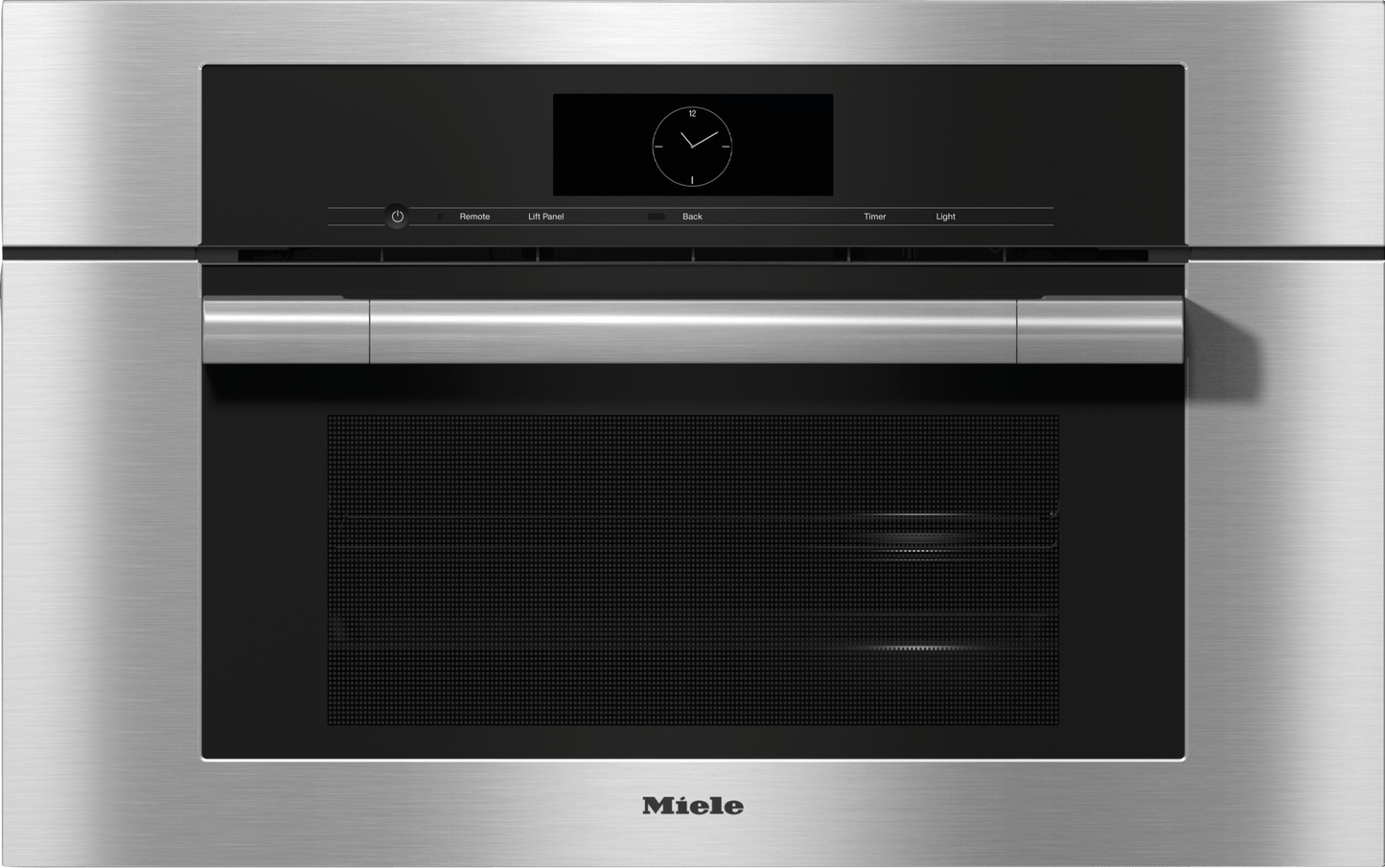 Miele DGC7775 STAINLESS STEEL  30" Compact Combi-Steam Oven Xl With Directwater Plus For Steam Cooking, Baking, Roasting With Roast Probe + Menu Cooking.