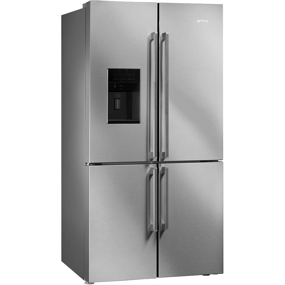 Smeg FQ75XPEDU 36", Stainless Steel, 4-Doors Refrigerator With Automatic Freezer