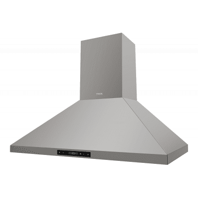 Thor Kitchen HRH3007 30In Wall Mount Chimney Range Hood In Stainless Steel With Led Lights, Touch Control With Display And Remote Control