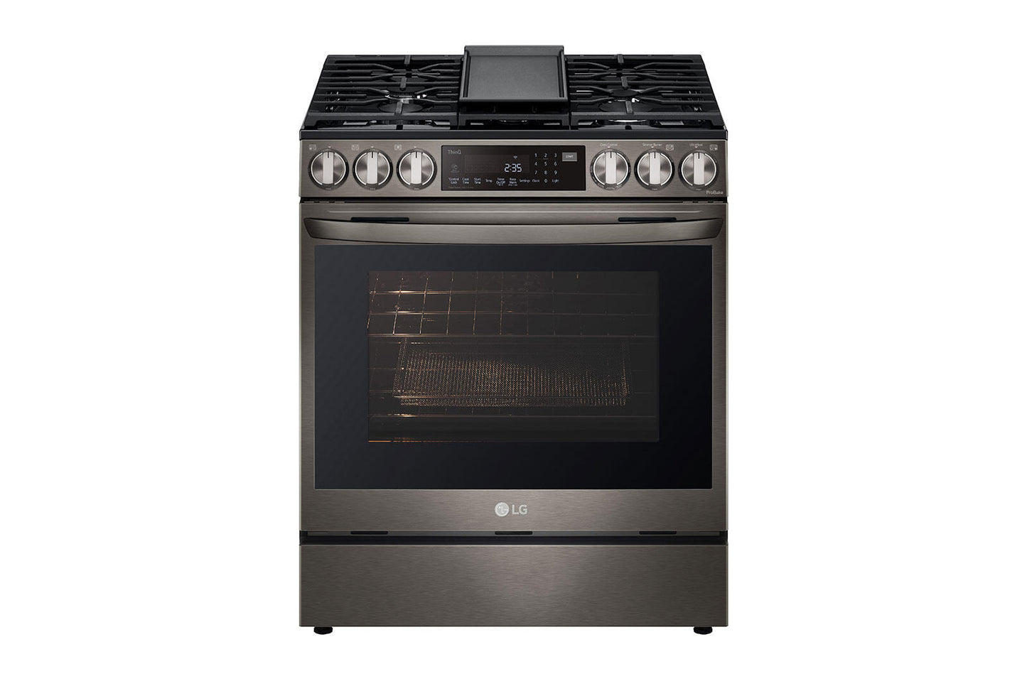 Lg LSGL6335D 6.3 Cu Ft. Smart Wi-Fi Enabled Probake Convection® Instaview® Gas Slide-In Range With Air Fry