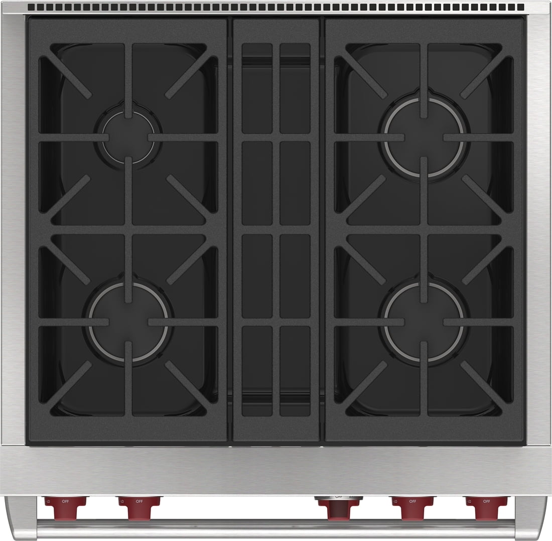 Wolf DF30450SP 30" Dual Fuel Range - 4 Burners