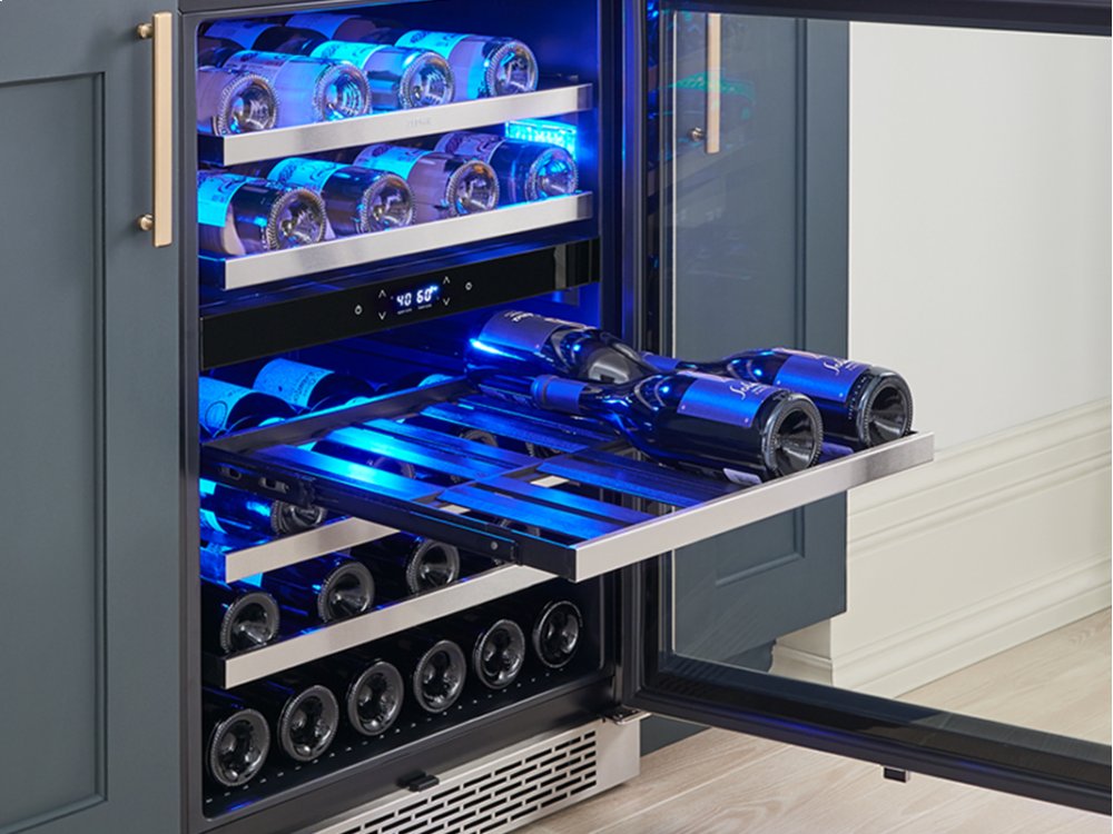 Zephyr PRW24C02BG 24" Dual Zone Wine Cooler