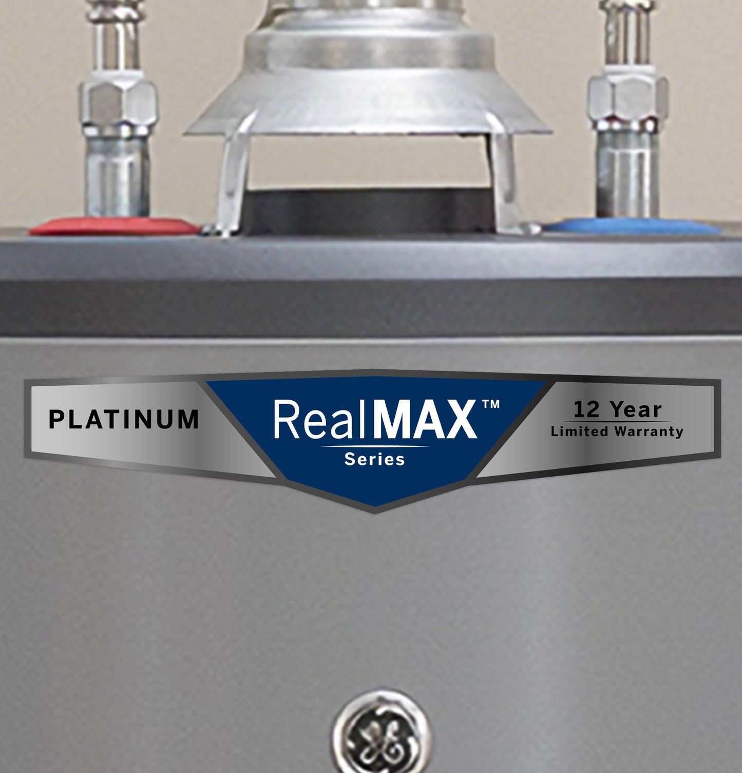 Ge Appliances GP50T12BXR Ge Realmax Platinum 50-Gallon Tall Liquid Propane Atmospheric Water Heater