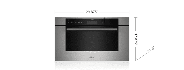 Wolf CSO30TMSTH 30" M Series Transitional Convection Steam Oven