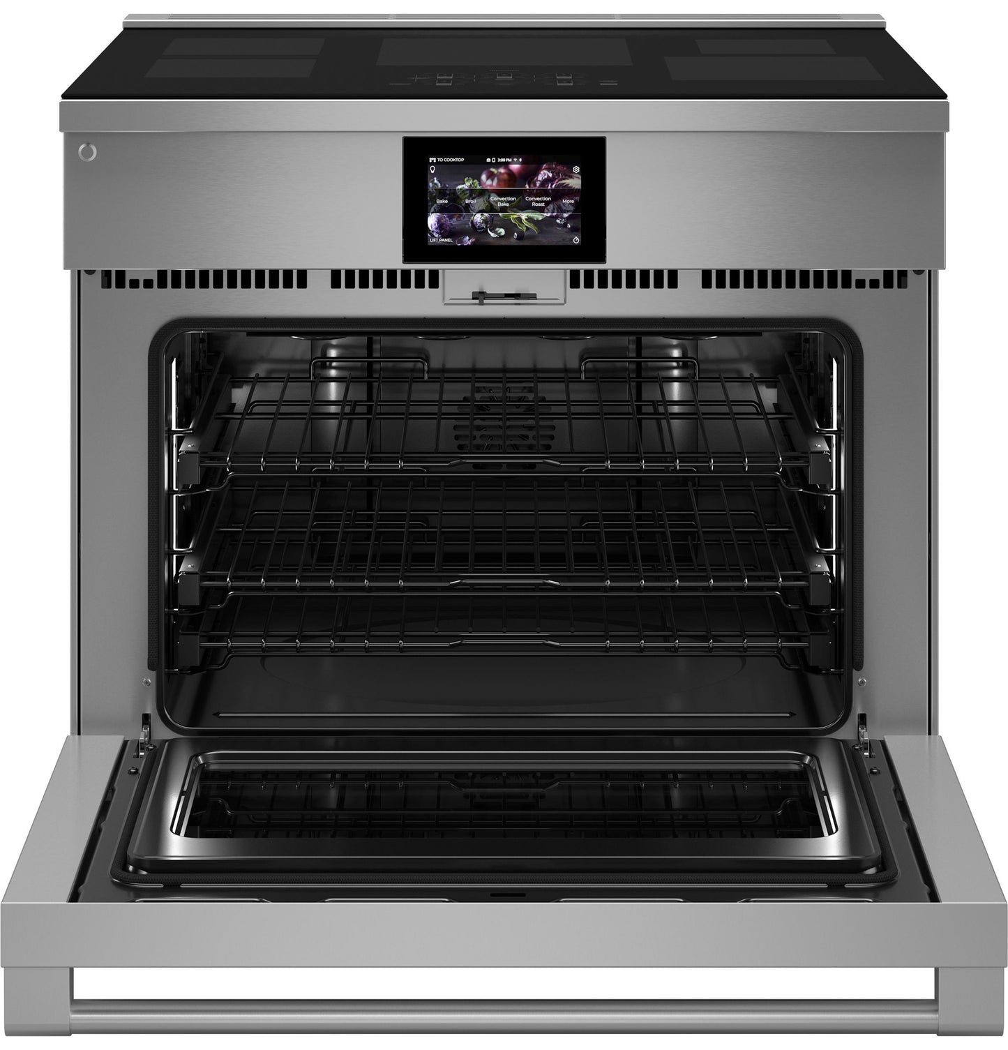 Monogram ZHP365ETVSS Monogram 36" Induction Professional Range With 5 Elements