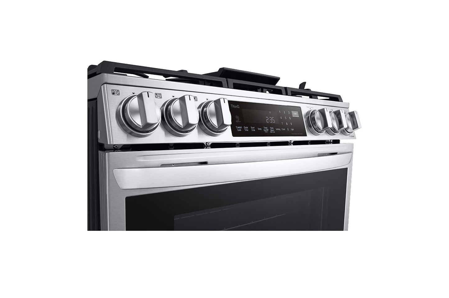 Lg LSGL6337F 6.3 Cu Ft. Smart Wi-Fi Enabled Probake Convection® Instaview® Gas Slide-In Range With Air Fry