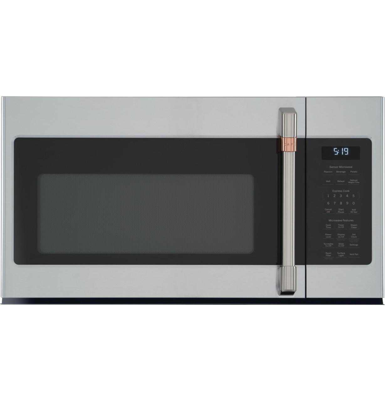 Cafe CVM519P2PS1 Café&#8482; 1.9 Cu. Ft. Over-The-Range Microwave Oven