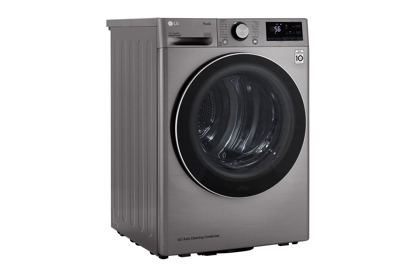 Lg DLHC1455V 4.2 Cu.Ft. Smart Wi-Fi Enabled Compact Front Load Dryer With Dual Inverter Heatpump&#8482; Technology