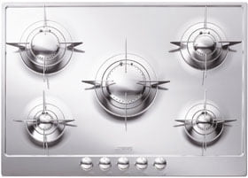 Smeg PU75ES 30" "Renzo Piano Design" Gas Cooktop Full Stainless Steel Body