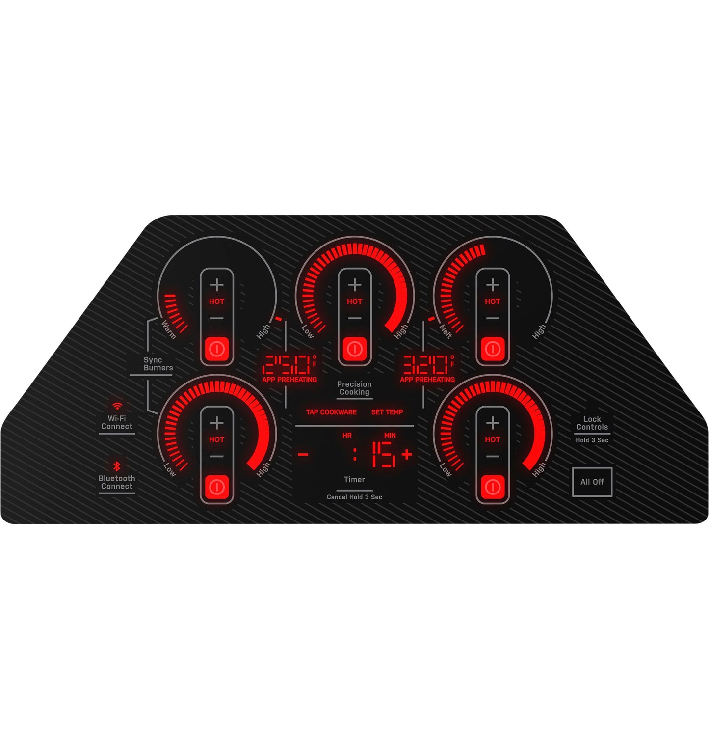 Ge Appliances PHP9036DTBB Ge Profile&#8482; 36" Built-In Touch Control Induction Cooktop