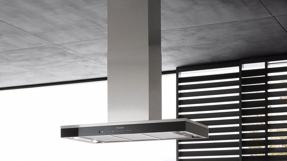 Miele DA6698DSS Da 6698 D Purist. Ed.6000 Island DéCor Hood With Energy-Efficient Led Lighting And Touch Controls For Simple Operation.