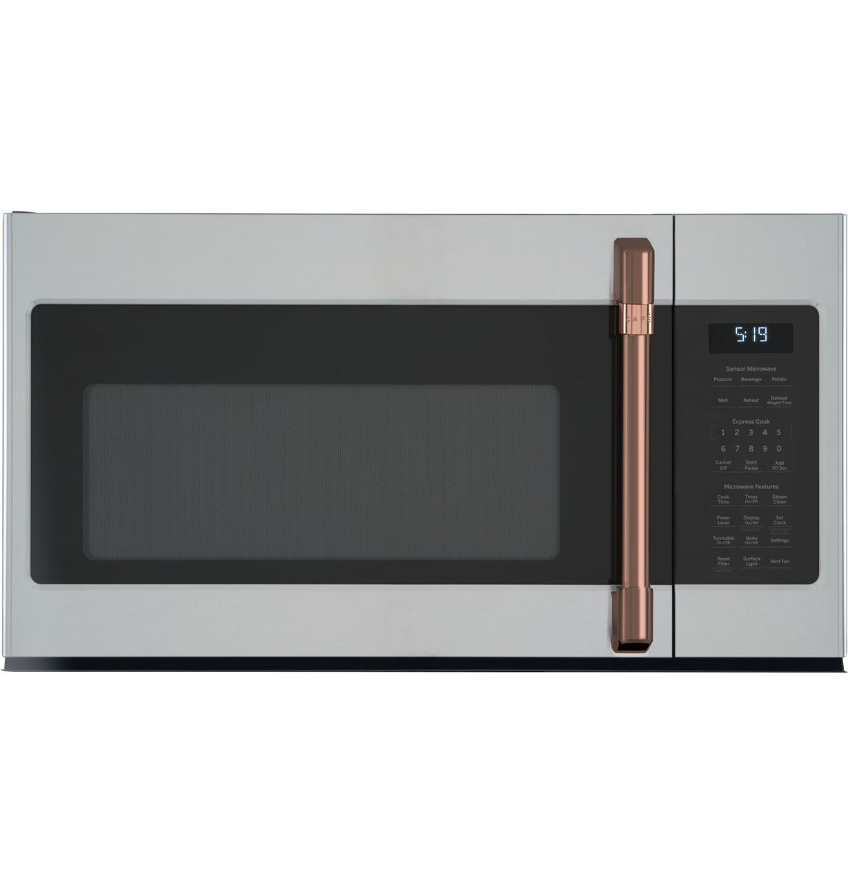 Cafe CVM519P2PS1 Café&#8482; 1.9 Cu. Ft. Over-The-Range Microwave Oven