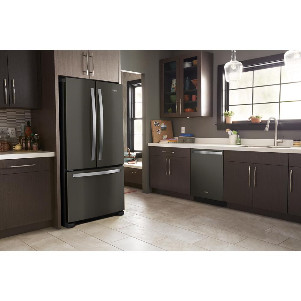 Whirlpool WRFF5333PV 33-Inch Wide French Door Refrigerator - 22 Cu. Ft.