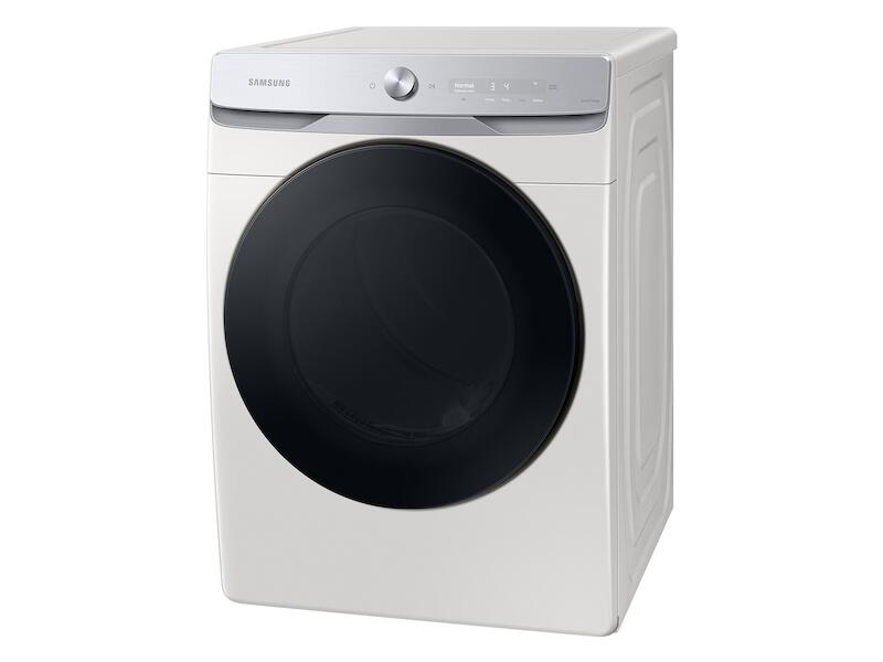 Samsung DVE50A8600E 7.5 Cu. Ft. Smart Dial Electric Dryer With Super Speed Dry In Ivory