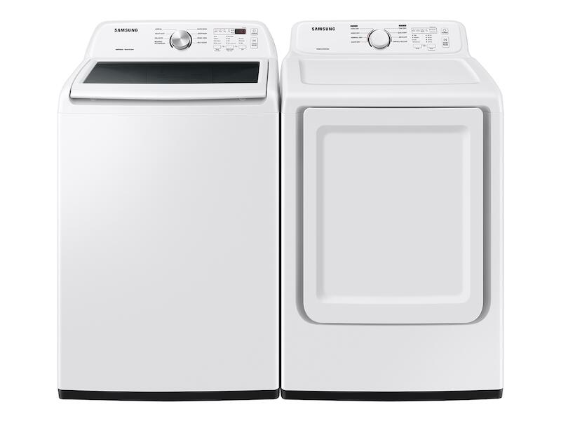 Samsung WA44A3205AW 4.4 Cu. Ft. Top Load Washer With Activewave&#8482; Agitator And Soft-Close Lid In White