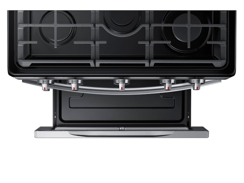 Samsung NX58T7511SS 5.8 Cu. Ft. Freestanding Gas Range With Air Fry And Convection In Stainless Steel