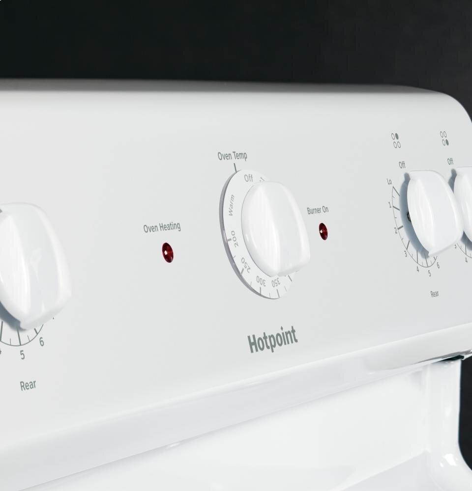 Hotpoint RBS160DMWW Hotpoint® 30" Free-Standing Electric Range